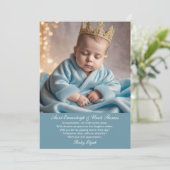 Little Prince's Dream - een voorstel voor peetoude Kaart (Staand voorkant)