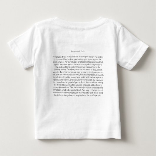 Little Princess Ai Ai Baby T-shirt met fijne jerse (Achterkant)