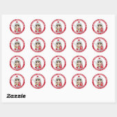 Little Princess Ai Ai Ronde Stickers (Vel)