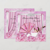 Little Princess Baby shower Baby Girl Kaart (Voorkant / Achterkant)