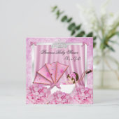 Little Princess Baby shower Baby Girl Kaart (Staand voorkant)