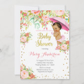 Little Princess Baby shower Invite Kaart (Voorkant)