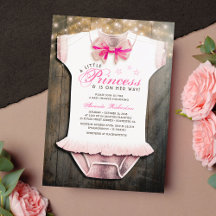Little Princess Baby shower | Rustisch | Roos Gold