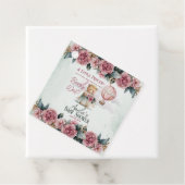 Little Princess Beer Barly Wait Girl Baby shower Bedankjes Labels (In situ)