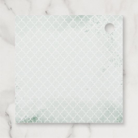 Little Princess Beer Barly Wait Girl Baby shower Bedankjes Labels (Achterkant)