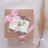 Little Princess Beer Barly Wait Girl Baby shower Bedankjes Labels