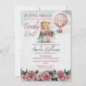 Little Princess Beer Barly Wait Girl Baby shower Kaart (Voorkant)