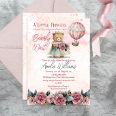 Little Princess Beer Barly Wait Girl Baby shower Kaart