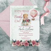 Little Princess Beer Barly Wait Girl Baby shower Kaart