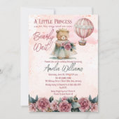 Little Princess Beer Barly Wait Girl Baby shower Kaart (Voorkant)