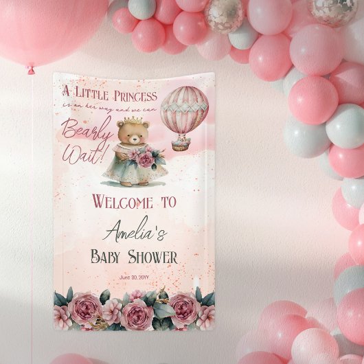 Little Princess Beer Barly Wait Girl Baby shower Spandoek