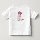 Little Princess Big Sister Kinder Shirts (Achterkant)