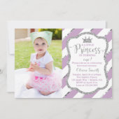 Little Princess Birthday Party Invitation Kaart (Voorkant)