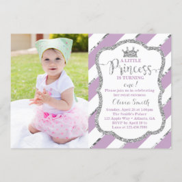 Little Princess Birthday Party Invitation Kaart