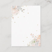 Little Princess Blush Gold Douche Boek Aanvraag Informatiekaartje (Achterkant)