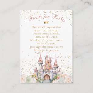 Little Princess Blush Gold Douche Boek Aanvraag Informatiekaartje