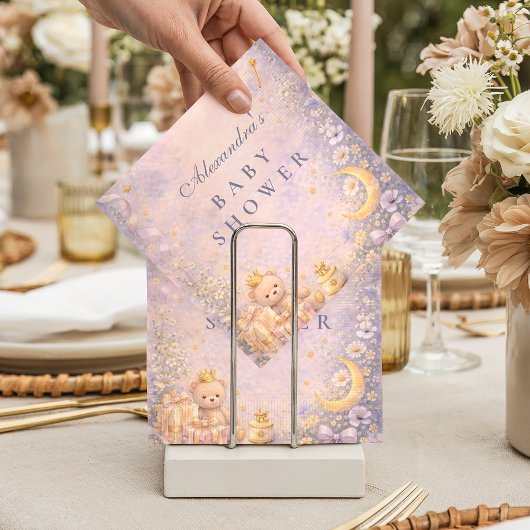 Little Princess Celestial Baby Shower Servet