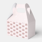 Little Princess Crown Pearls Dots Baby Shower Bedankdoosjes (Achterkant)