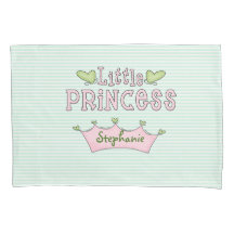 Little Princess Custom Pillow Hoesje