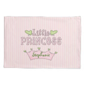 Little Princess Custom Pillow Hoesje Kussensloop (Achterkant)