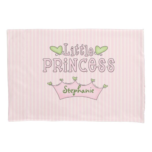 Little Princess Custom Pillow Hoesje Kussensloop (Voorkant)