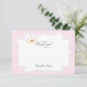 Little Princess Dank je wel Bedankkaart (Staand voorkant)