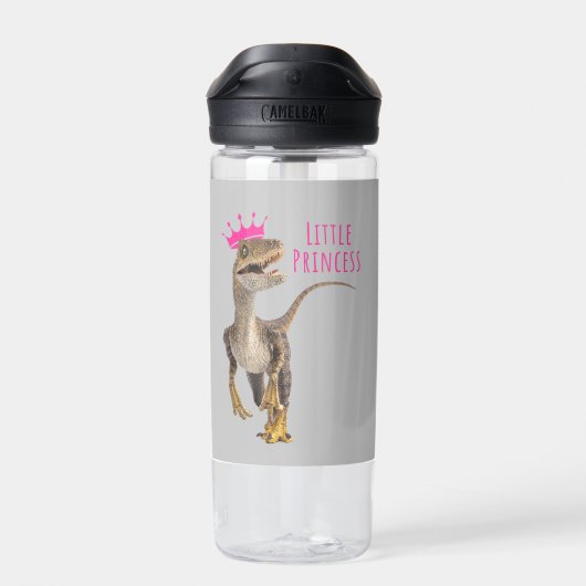 Little Princess - Dinosaurus Travel Cup Waterfles (Achterkant)