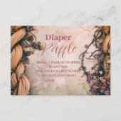 Little Princess Fairytale Diapper Raffle Informatiekaartje (Voorkant)