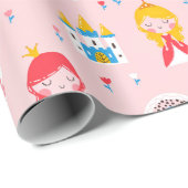 Little Princess Fairytale wrappapier Cadeaupapier (Rol Hoek)