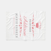 Little Princess Fleece Blanket Deken (Voorkant (Horizontaal))