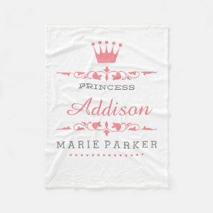 Little Princess Fleece Blanket Deken