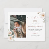 Little Princess | Foto Geboorteaankondiging (Voorkant)
