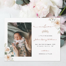 Little Princess | Foto Geboorteaankondiging