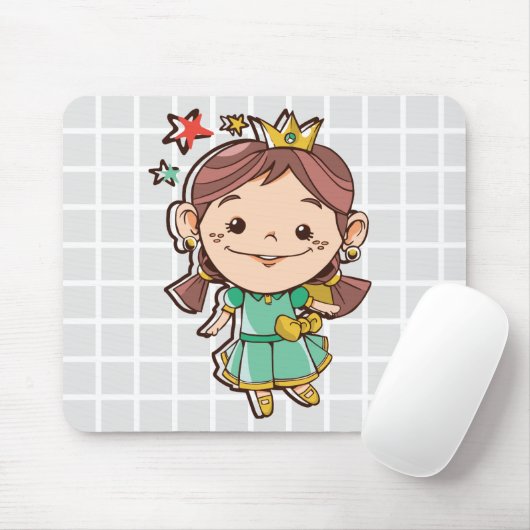 Little Princess Grid Muismat (Met muis)