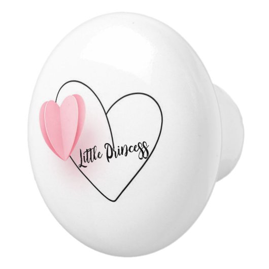 "Little Princess" Keramische Knop (Rechts)