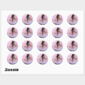 Little Princess Kissing Frog Sticker (Vel)