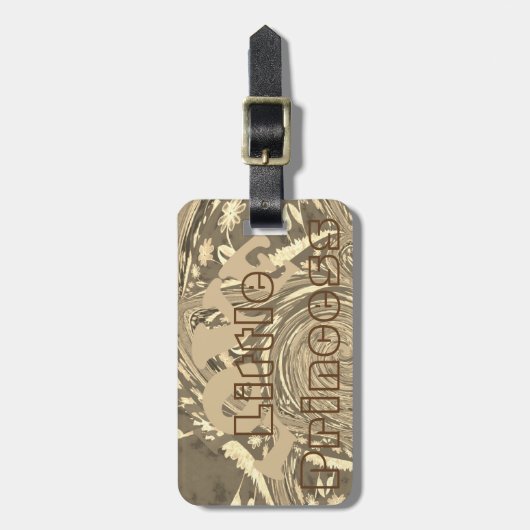 Little Princess Love Bagagelabel (Voorkant verticaal)