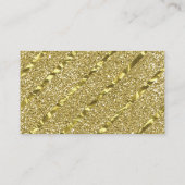 Little Princess Luier Raffle Ticket Faux Glitter Informatiekaartje (Achterkant)