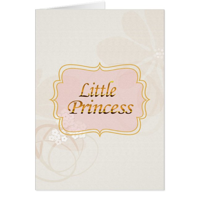Little Princess Name Tag (Voorkant)