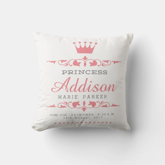 Little Princess Nursery Pillow Kussen (Voorkant)