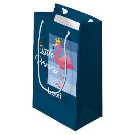 Little Princess Pink Flamingo Design - Gift Bag - Klein Cadeauzakje