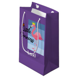 Little Princess Pink Flamingo Design - Gift Bag - Klein Cadeauzakje