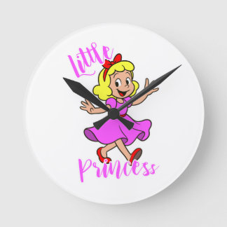 Little Princess Round clock Ronde Klok