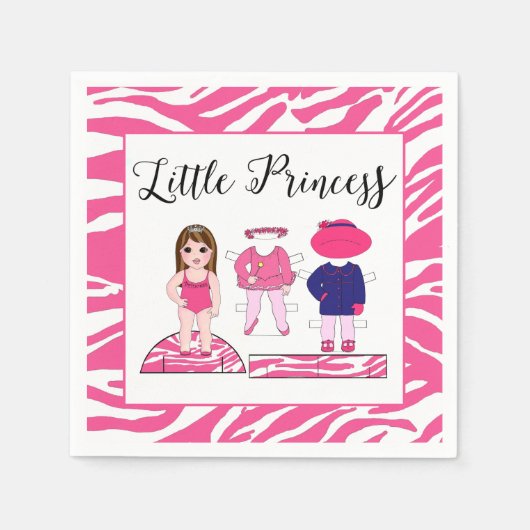 "Little Princess" Servetten (Voorkant)