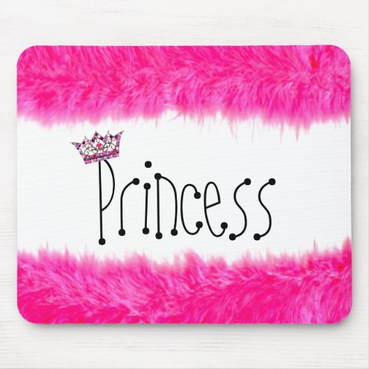Little Princess Tiara mousepad Muismat (Voorkant)