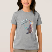 Little Princess Tri-Blend Shirt (Voorkant)