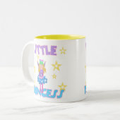 Little Princess Tweekleurige Koffiemok (Voorkant links)