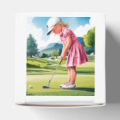 Little Pro in Pink: Verjaardag op het Groen Bedankdoosjes (Bovenkant)