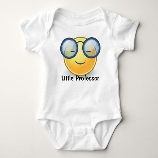 Little Professor Smart Baby T Shirt (Voorkant)