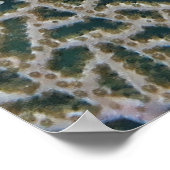 Little Puffer en Fan Coral Poster (Hoek)